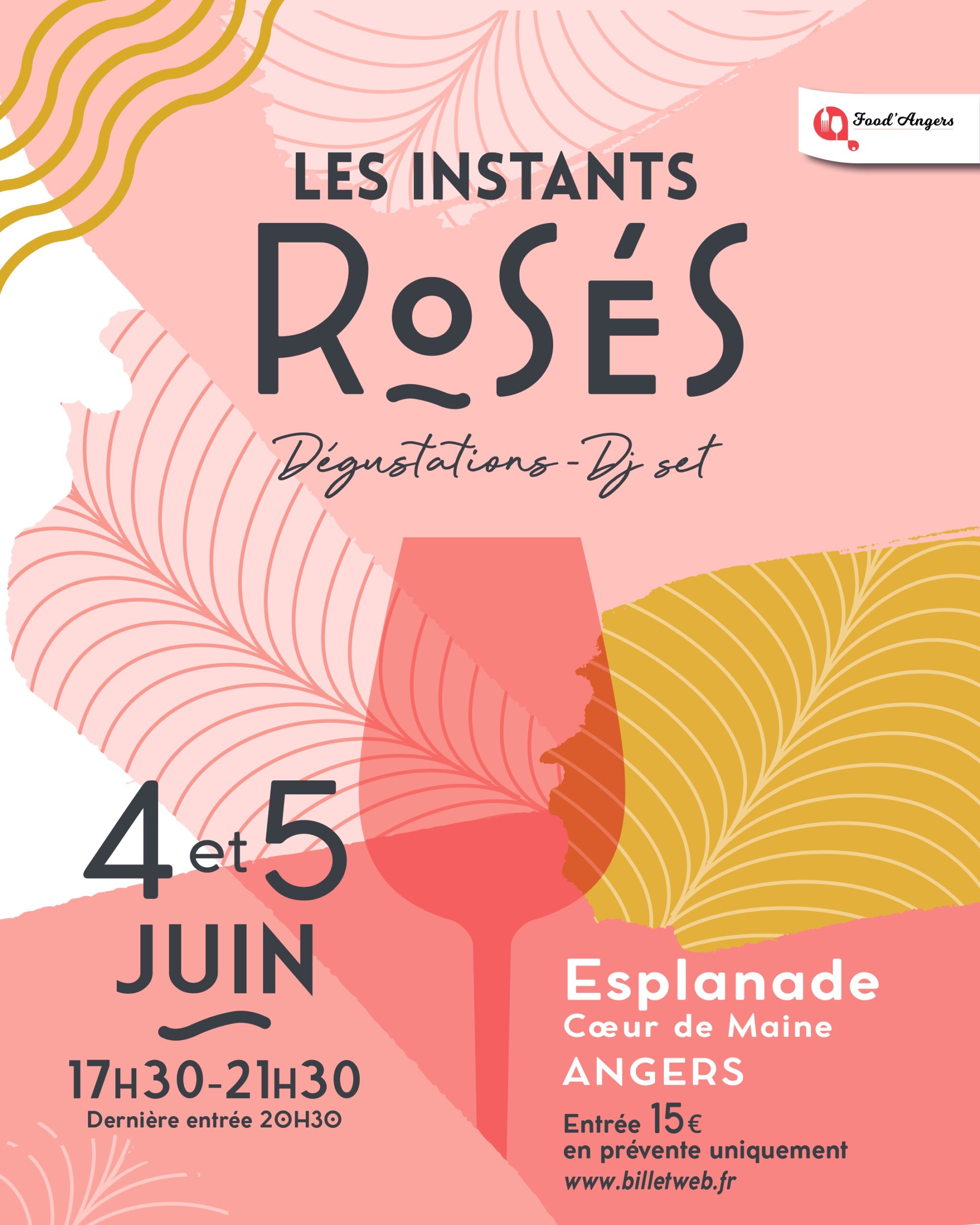 Participation Domaine de Bois Mozé Les Instants Rosés